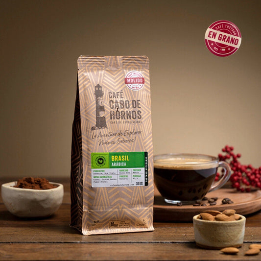 Café Cabo de Hornos Especialidad Brasil Monte Cristo Grano 250 gr
