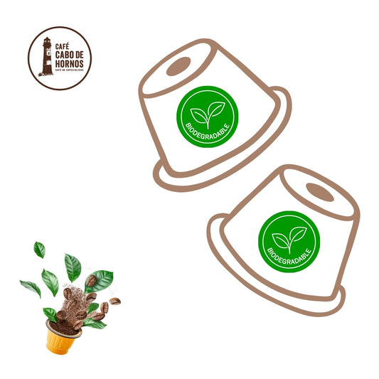 Café Cabo de Hornos Cápsulas Gourmet Descafeinado (compatibles Nespresso)