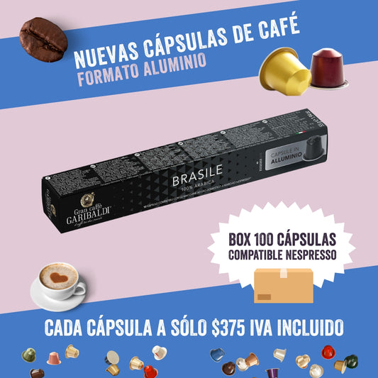 Cápsulas de Aluminio Brasile