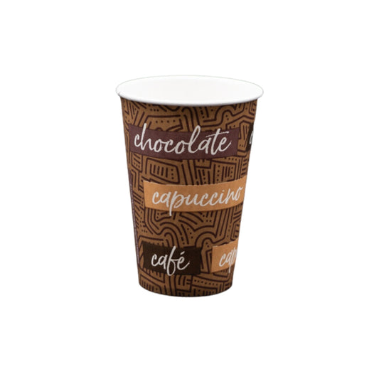 Vaso Polipapel 9 oz Diseño Cafetería