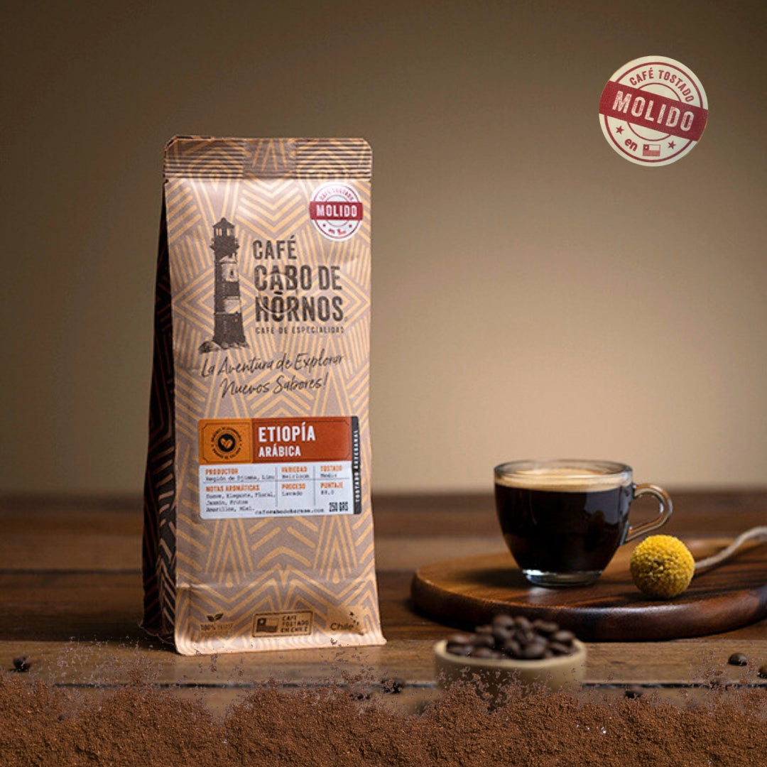 Café Cabo de Hornos Especialidad Etiopía Molido 250 gr