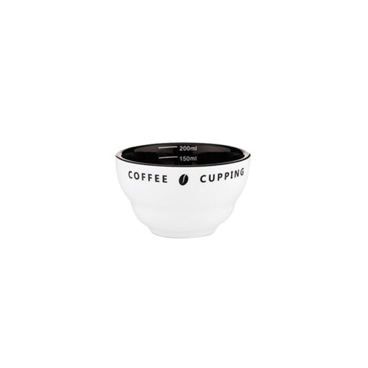 Taza Cupping Blanco y Negro 200 ml