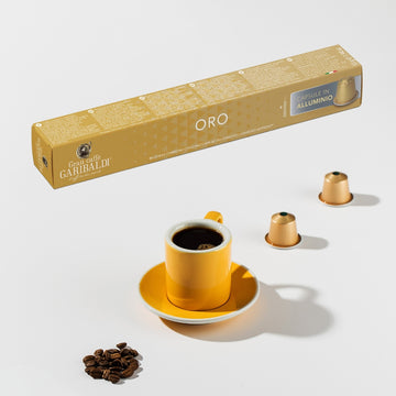 Cápsulas de Aluminio Oro